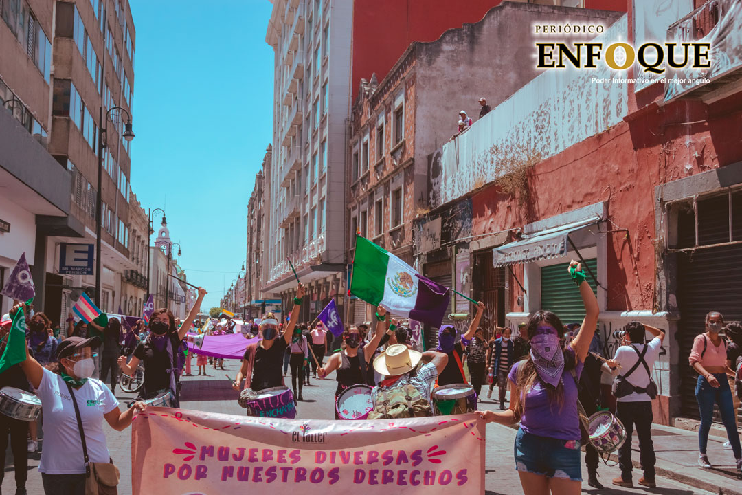 Foto: Alex Muñoz Rivera Vivanco garantiza seguridad a mujeres durante manifestaciones del 8M