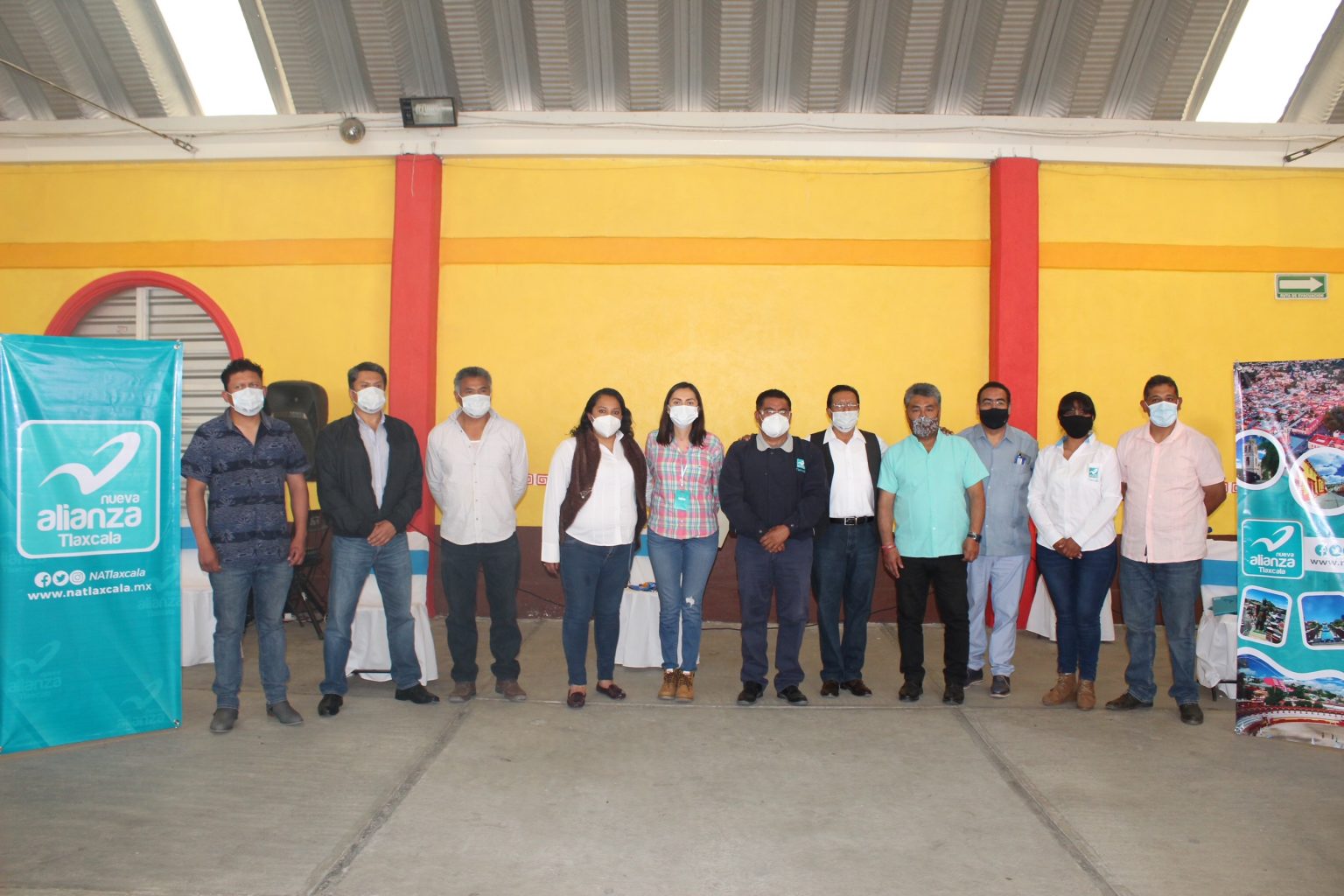 Foto: Cortesía Nueva alianza Tlaxcala demostrará ser una importante fuerza política en Natívitas y en el estado: Imelda Nataly García Chamorro presidenta del comité municipal.