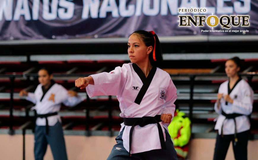 Foto: Cortesía El deporte como herramienta para romper barrera de género, pide taewkondoína de UPAEP