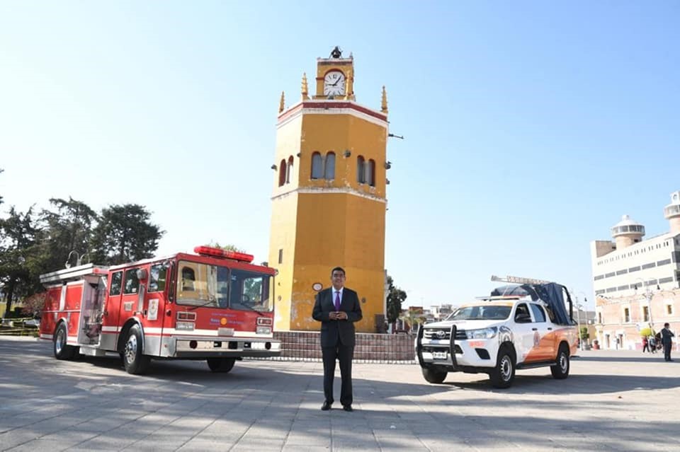 Foto: Cortesía Céspedes Peregrina anuncia su separación del cargo como presidente municipal