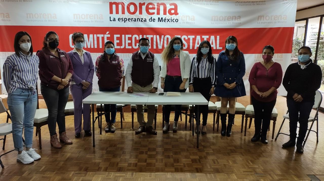 Foto: Cortesía Combate  a la violencia de género y feminicidios son temas prioritarios en el Movimiento de Regeneración Nacional