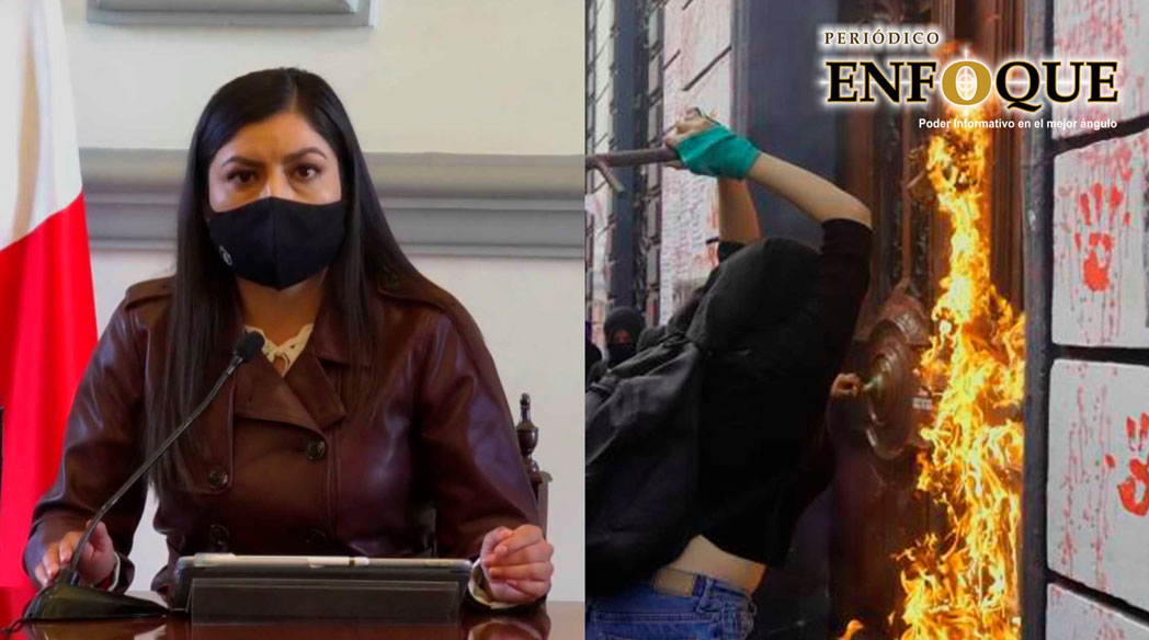 Foto: Cortesía Rivera Vivanco justifica actos vandálicos de feministas durante manifestaciones del 8M