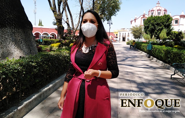 Foto: Omar Sánchez Pide Tonantzin Fernández "piso parejo" en contienda de Morena, donde no desde el poder se aspire