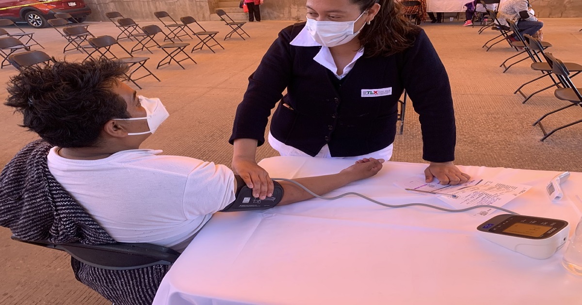Foto: Cortesía Atiende “Ruta por tu Salud” a familias de la Magdalena Tlaltelulco