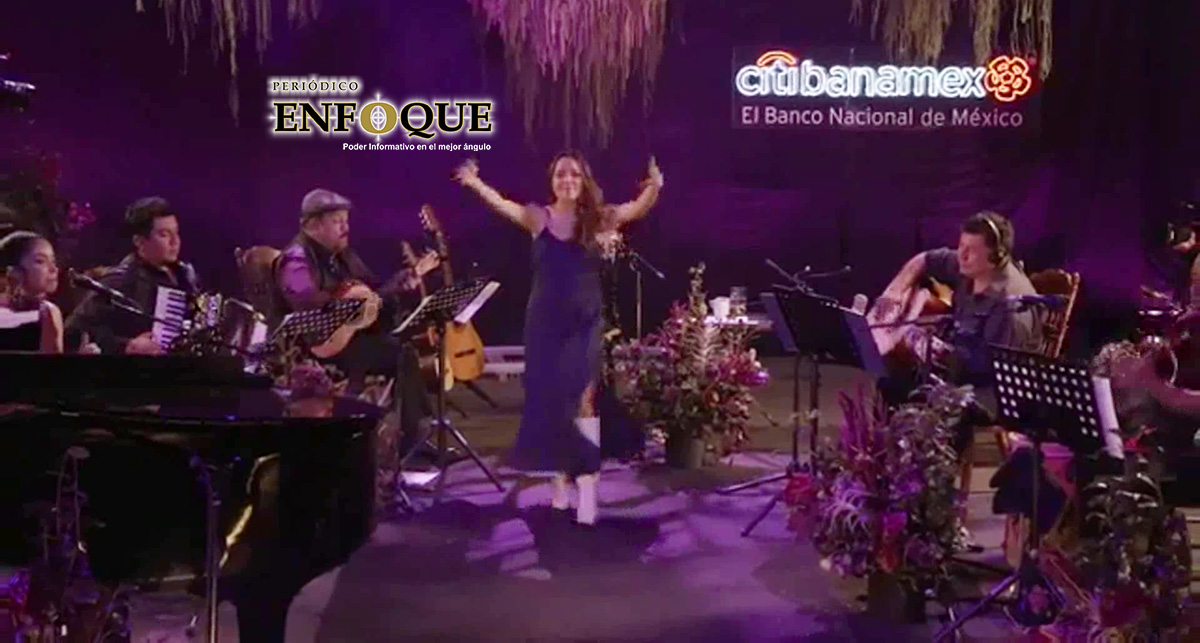 Foto: Cortesía Natalia Lafourcade celebró el “Día internacional de la mujer”, concierto online, con mucho folklor, 11 de marzo de 2021