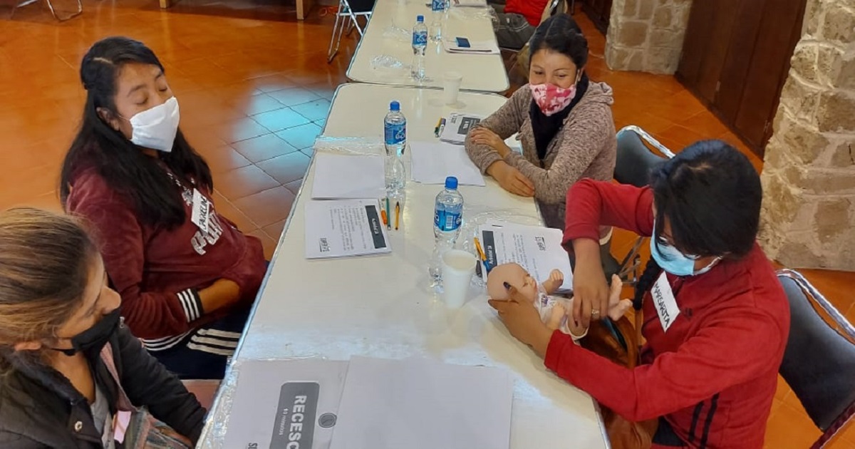 Foto: Cortesía Continúa “SUPÉRATE” con capacitación a beneficiarias sobre estimulación temprana infantil