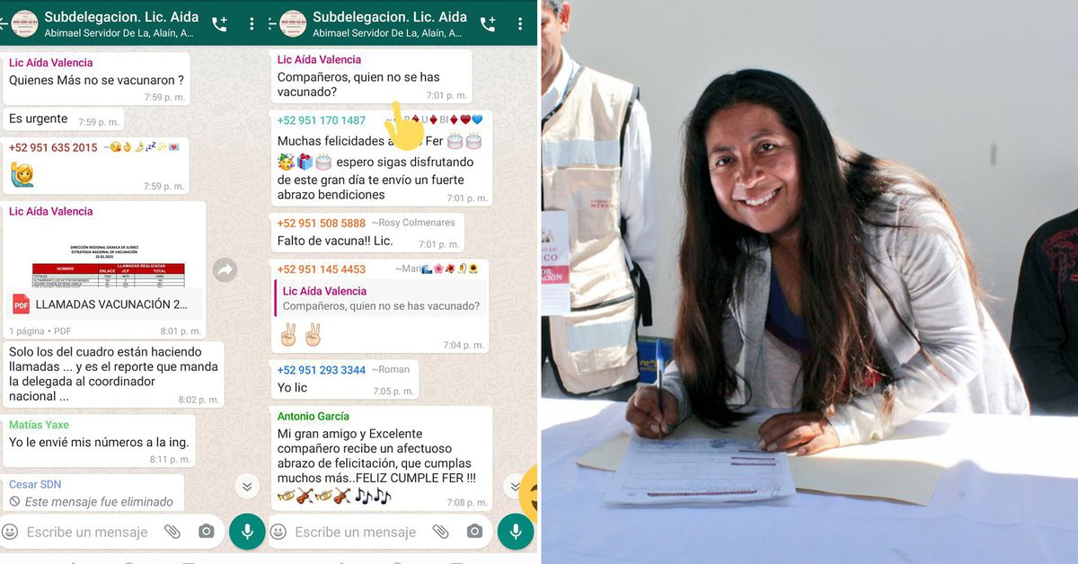 Foto: Cortesía Exhiben a funcionaria de Bienestar por “apartar” vacunas para Servidores de la Nación