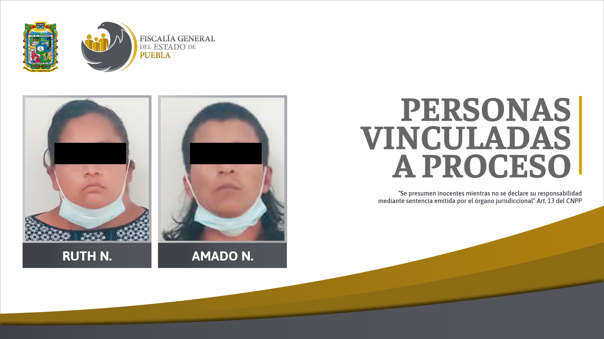 Foto: Cortesía Fiscalía vincula a proceso a madre y padrastro por feminicidio de niña de 6 años