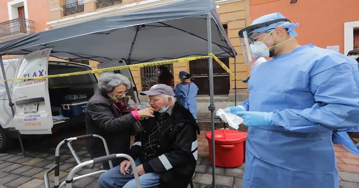 Tlaxcala es la cuarta entidad con más casos activos de Covid-19