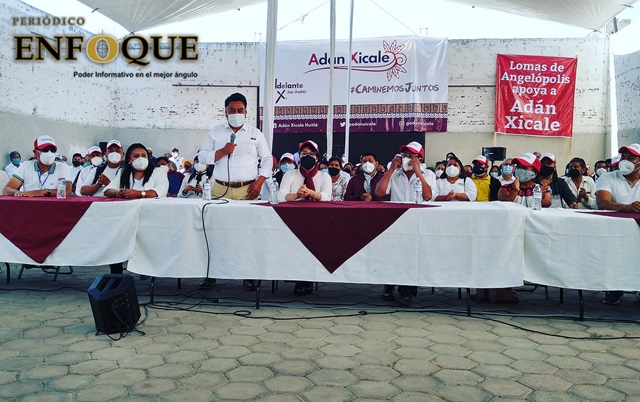Foto: Omar Sánchez Vamos a ganar la encuesta de Morena para la presidencia municipal de San Andrés: Adán Xicale