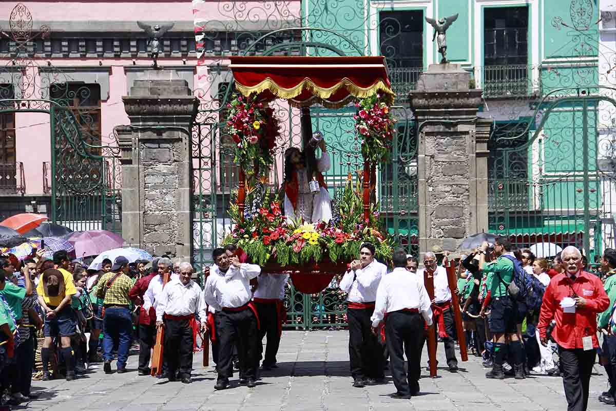 Por segundo año suspenden “Procesión de Viernes Santo” en Puebla