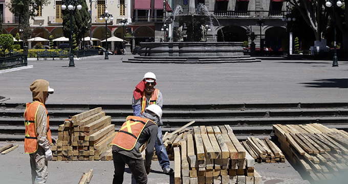 Se alistan para iniciar obra de remodelación de Zócalo  