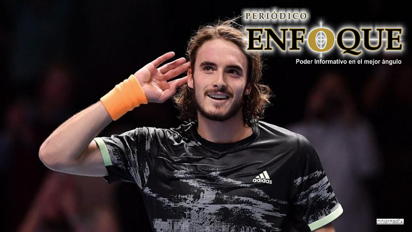 Foto: Cortesía El tenista Stéfanos Tsitsipas y estrella principal del Abierto de Acapulco dice estar feliz en México.