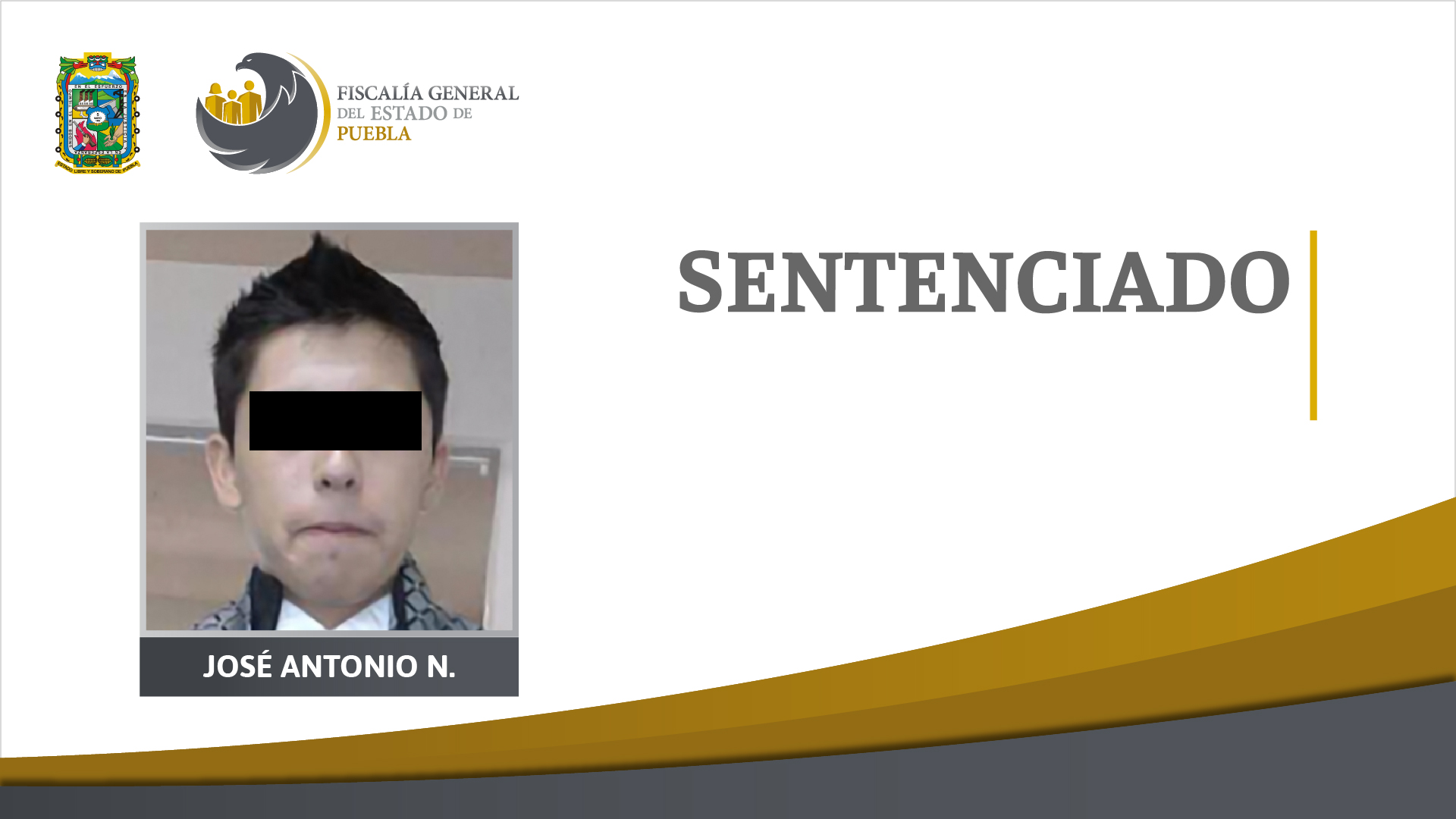 Foto: Cortesía 22 años de prisión contra José Antonio N. por violación en contra de su sobrino de 7 años