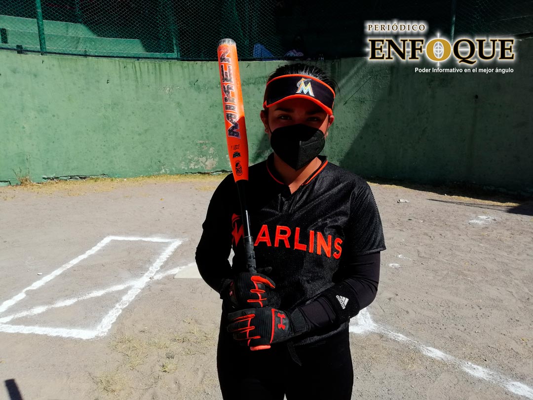 Foto: Antonio Zamora La poblana Selene Huerta, en la preselección rumbo al Mundial de Béisbol
