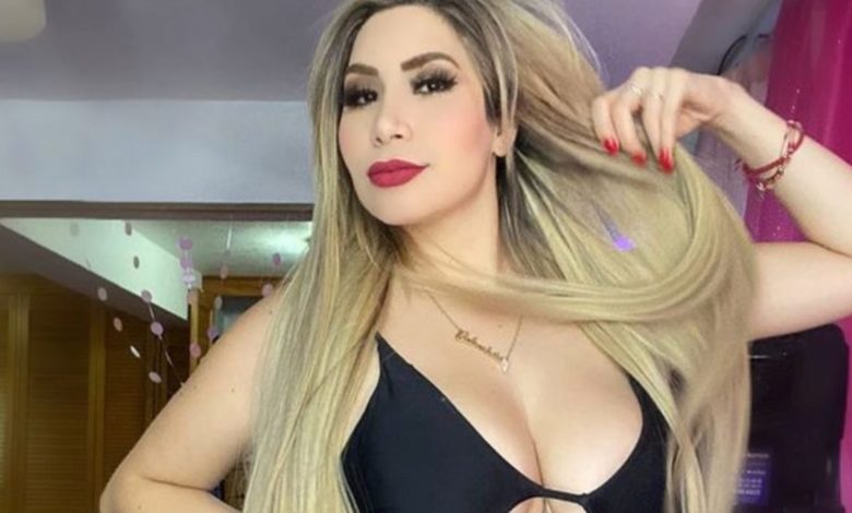 Foto: Cortesía Por culpa de los implantes y un mal cirujano, “La Bebeshita” casi pierde un seno