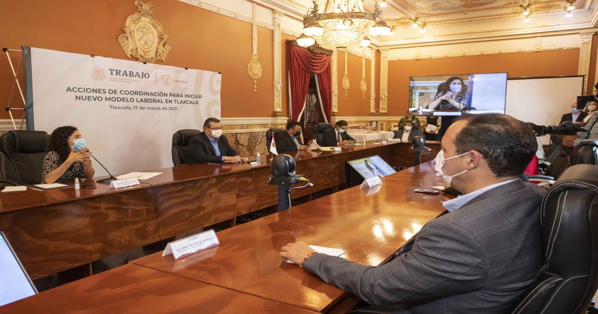 Foto: Cortesía Marco Mena y Luisa María Alcalde trabajan en la implementación de nuevo modelo laboral