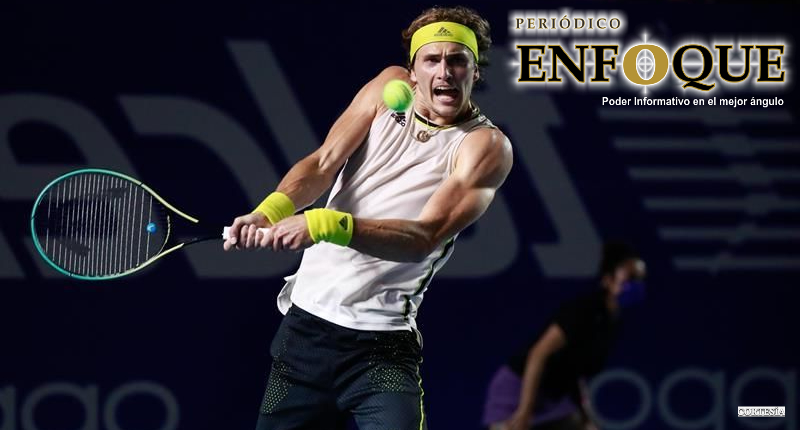 Foto: Cortesía Zverev se clasifica a los Cuartos de Final del Abierto de Acapulco.
