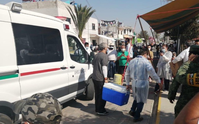 Foto: Cortesía Vacunación contra el Covid-19 en Puebla capital iniciará al sur de la ciudad