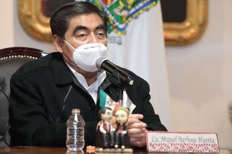 Foto: Cortesía Barbosa impugna la petición del INE tras exigirle el informe sobre vacunación anticovid