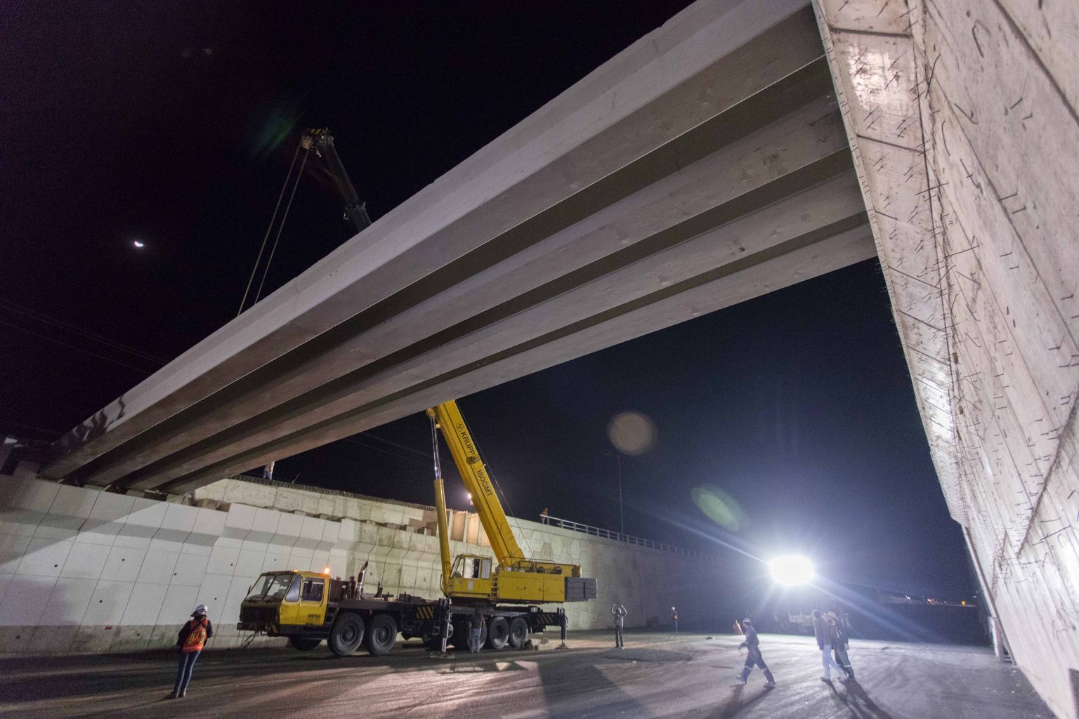 Foto: Cortesía Construcción de nuevo puente vehicular en Atlihuetzia registra 80 por ciento de avance físico: SECODUVI