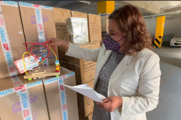 Foto: Cortesía Beneficia SEPE a más de 8 mil alumnos con entrega de equipamiento