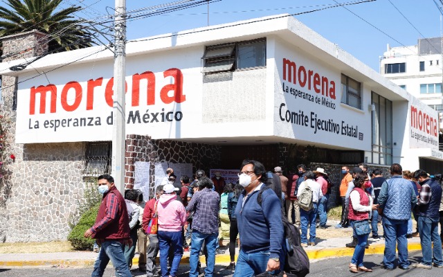 Foto: Cortesía Militantes de Morena se inconforman por candidaturas y piden la destitución de Edgar Garmendia