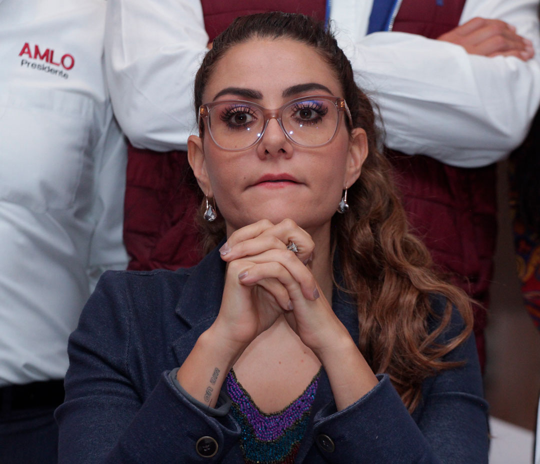 Foto: Cortesía Otra vez Nay Salvatori va para la diputación federal por Cholula; Morena avala su reelección