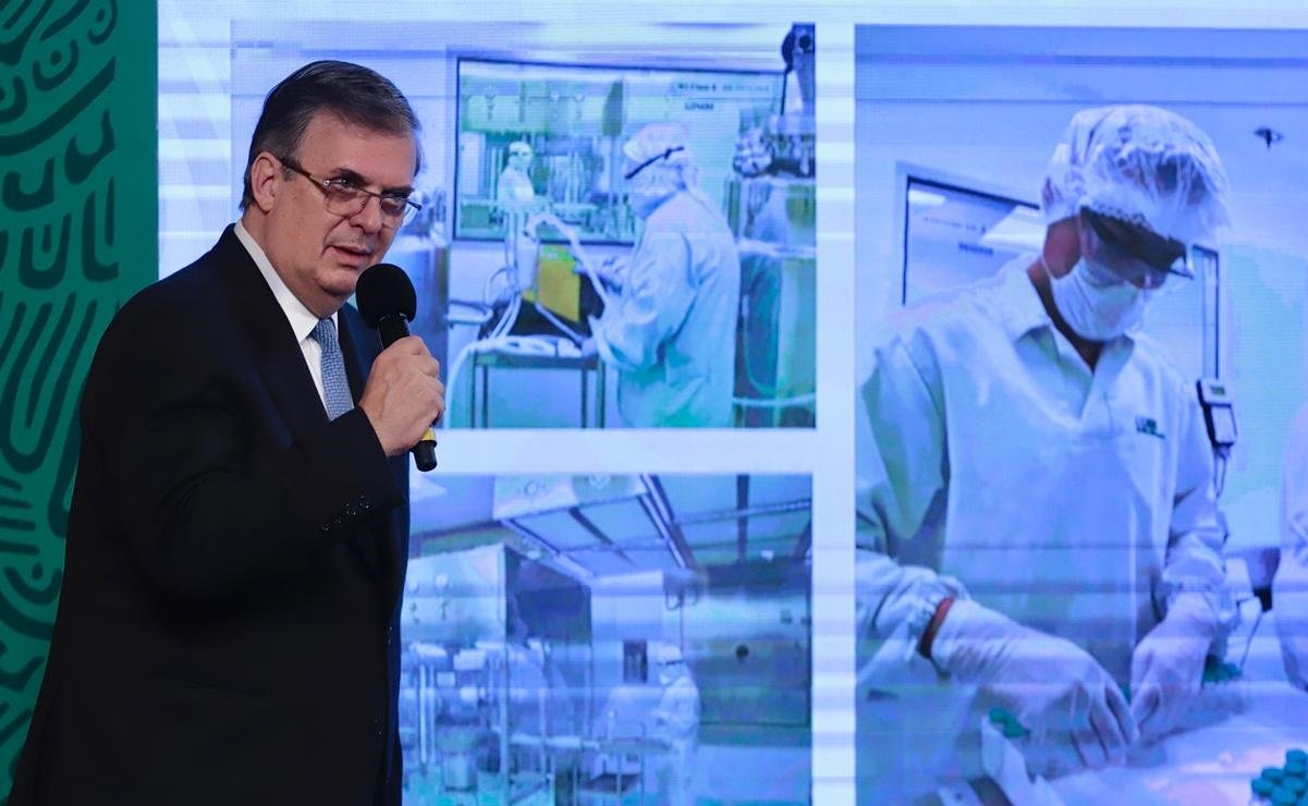 Foto: Cortesía Contratados, 35 millones de vacunas de CanSino de dosis única: Ebrard