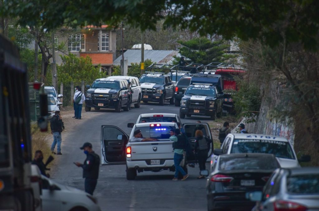 Detienen a 25 personas por masacre de policías en Coatepec Harinas, Edomex