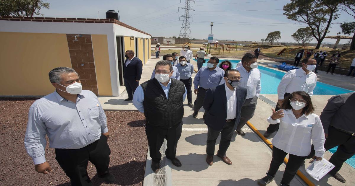 Foto: Cortesía Marco Mena y ENGIE MÉXICO inauguran centro recreativo en Calpulalpan