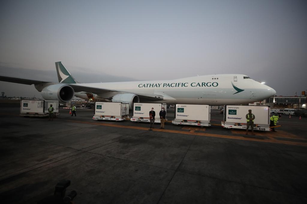 Foto: Cortesía México supera las 10 millones de dosis de vacuna COVID recibidas con nuevo lote de Sinovac