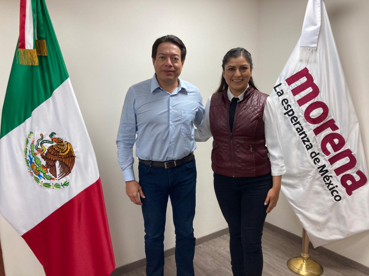 Foto: Cortesía Va Claudia Rivera Vivanco nuevamente por Puebla capital; trasciende que posiblemente le gana en la interna de Morena a Gabriel Biestro