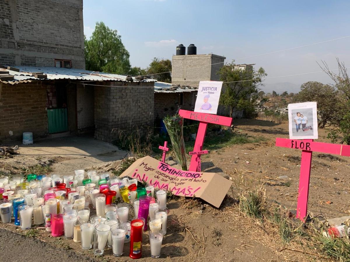 Foto: Cortesía Así fue la marcha de mujeres tras el feminicidio de Melesia, una adulta mayor, en Milpa Alta
