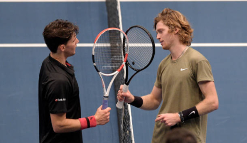 Foto: Cortesía Dominic Thiem y Andrey Rublev jugarán un partido de exhibición en México en el mes de Septiembre.