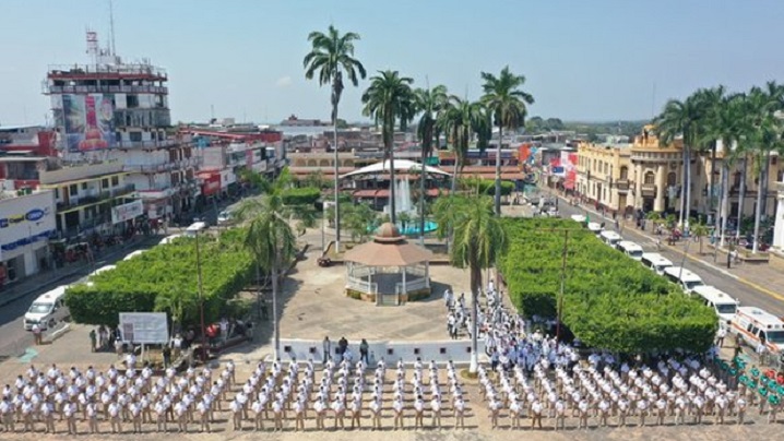 Foto: Cortesía En Chiapas, autoridades despliegan 3 mil elementos para regular flujo migratorio