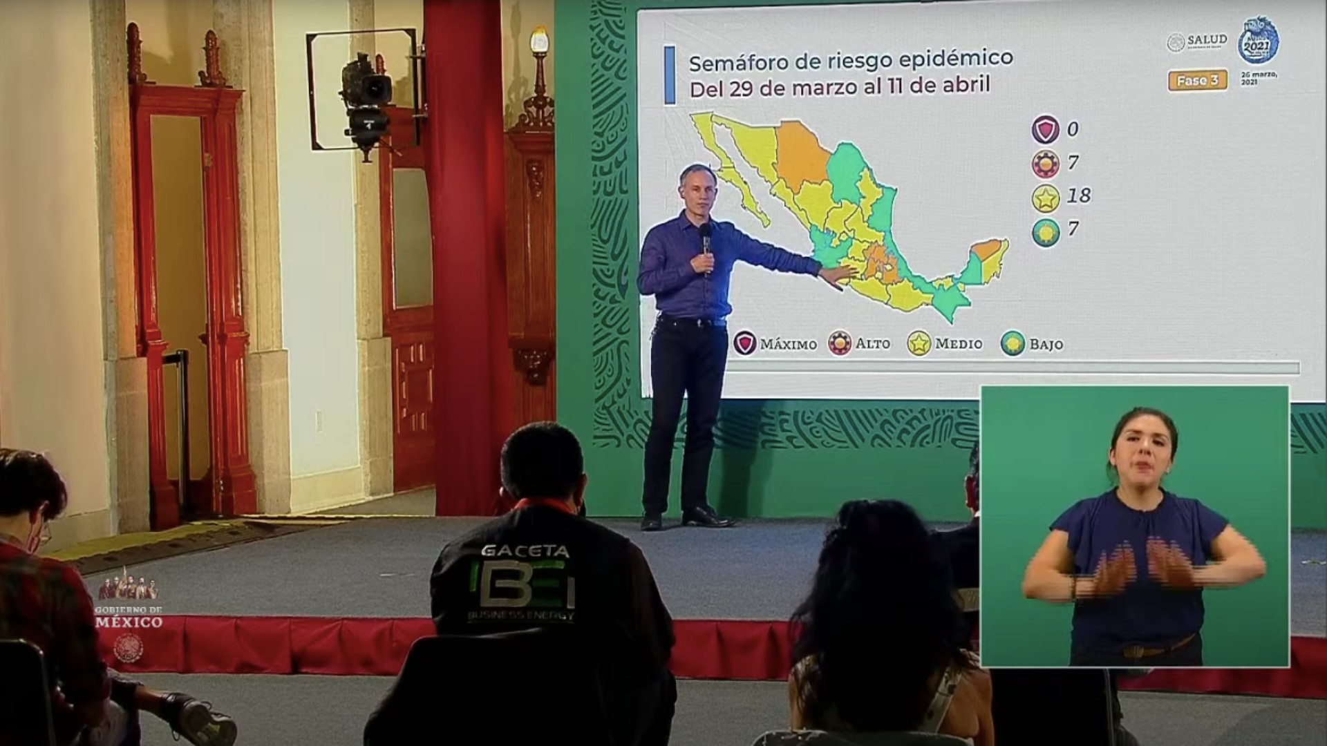 Foto: Cortesía Siete estados pasan a semáforo verde; consulta en qué color está el tuyo