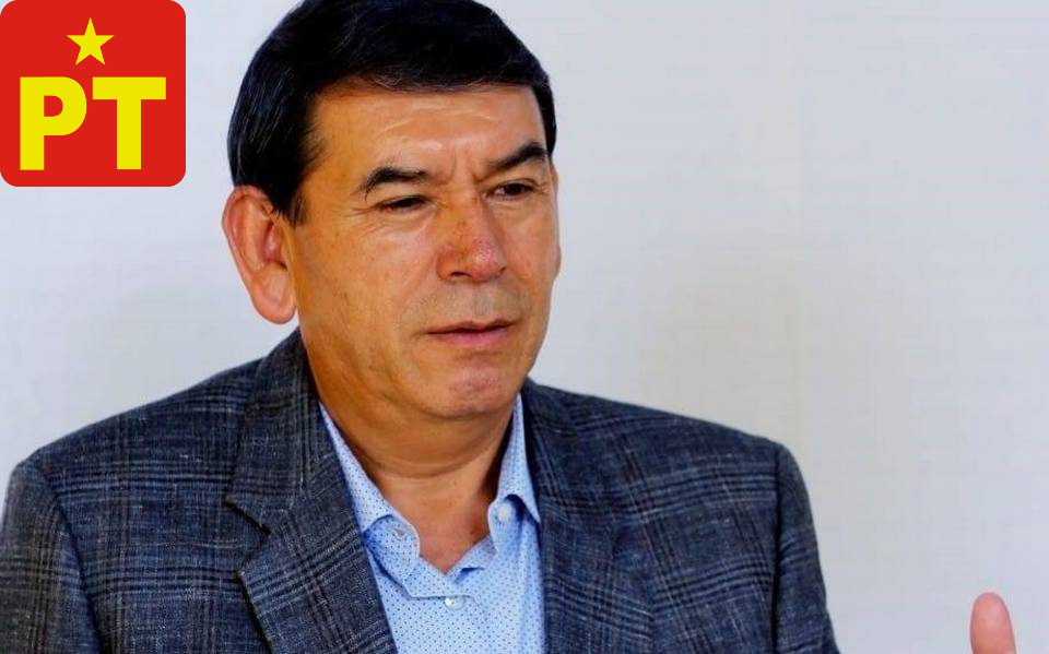 Foto: Cortesía La Alianza Morena-PT designa a Pedro Tepole Hernández como su candidato para la alcaldía de Tehuacán.