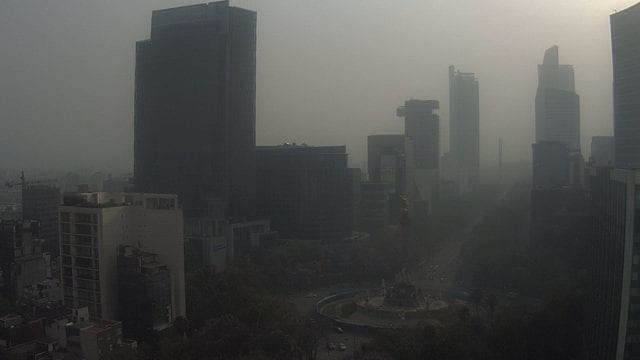 Foto: Cortesía Las impactantes imágenes de la tolvanera en CDMX: se espera mala calidad del aire para este lunes