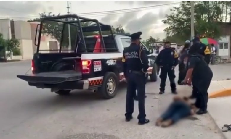 Foto: Cortesía Necropsia concluye que policía de Tulum rompió el cuello a Victoria cuando la sometía