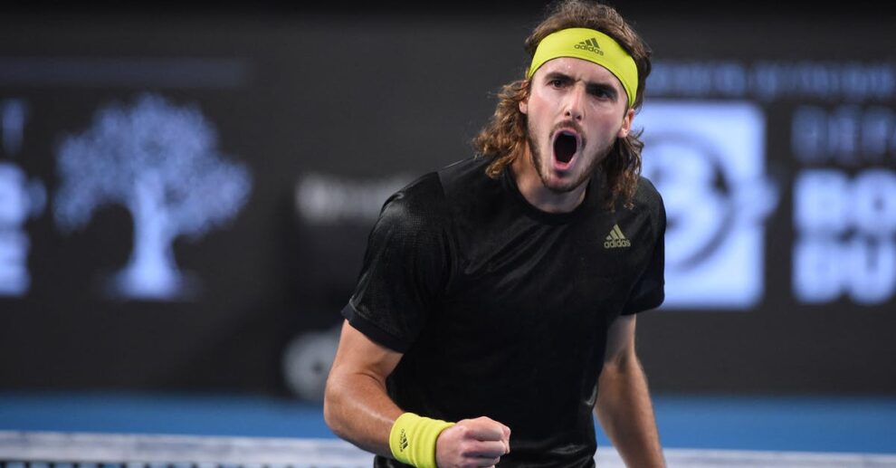 Foto: Cortesía Stefanos Tsitsipas logra clasificarse a los octavos de final del Masters 1000 de Miami.