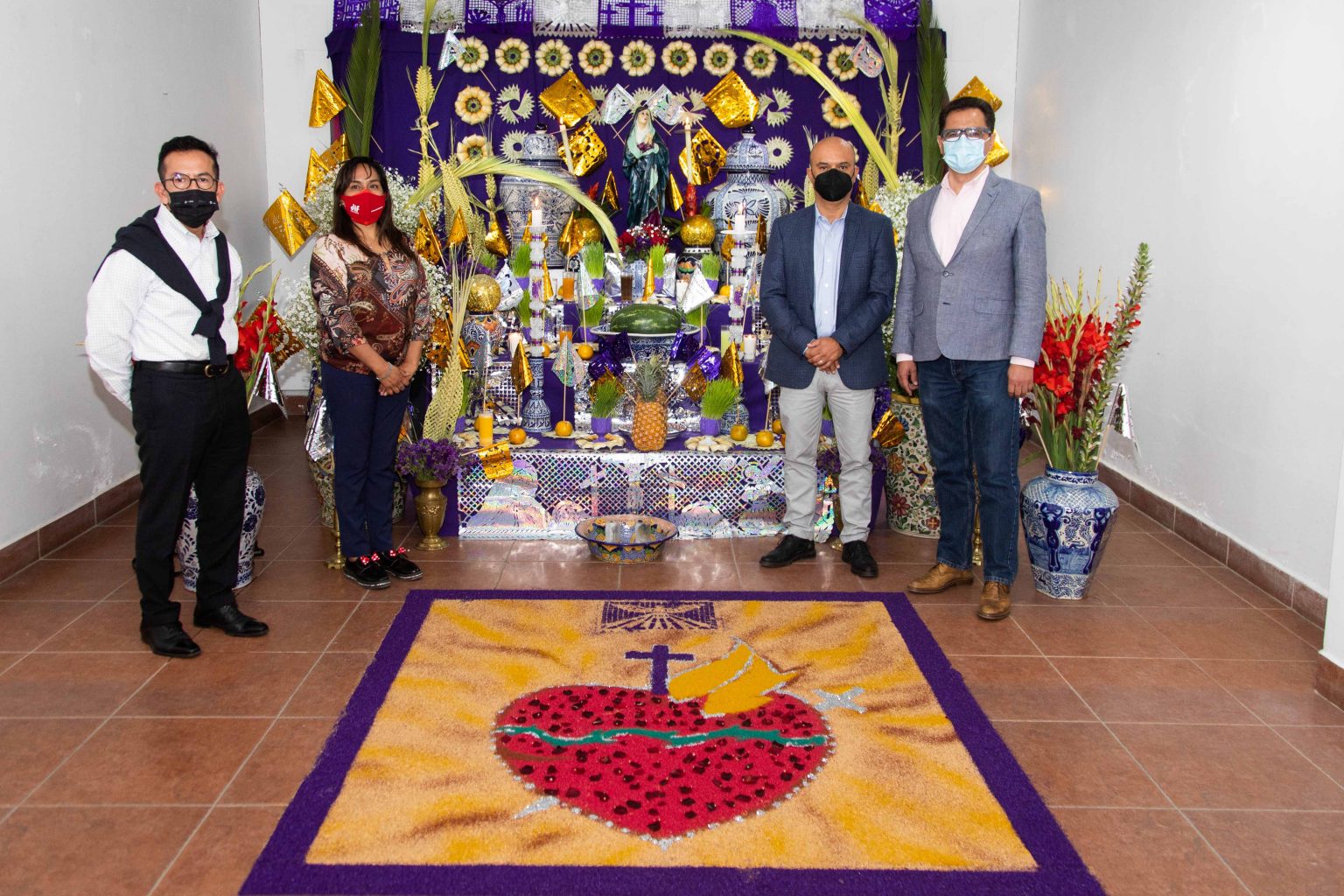 Foto: Cortesía Entregan DIF estatal y CAT apoyos alimentarios a artesanos del estado