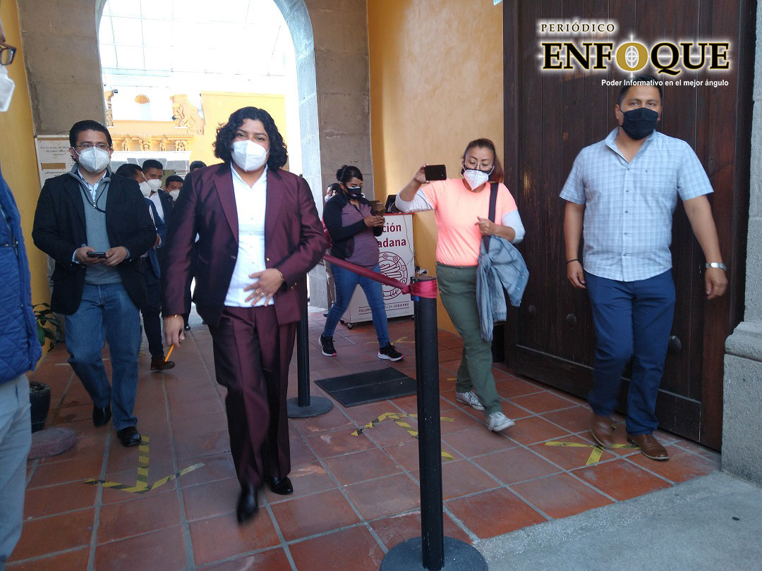 Foto: Omar Sánchez Logra Karina Pérez Popoca ir por su reelección en San Andrés; otra vez contra Edmundo Tlatehui