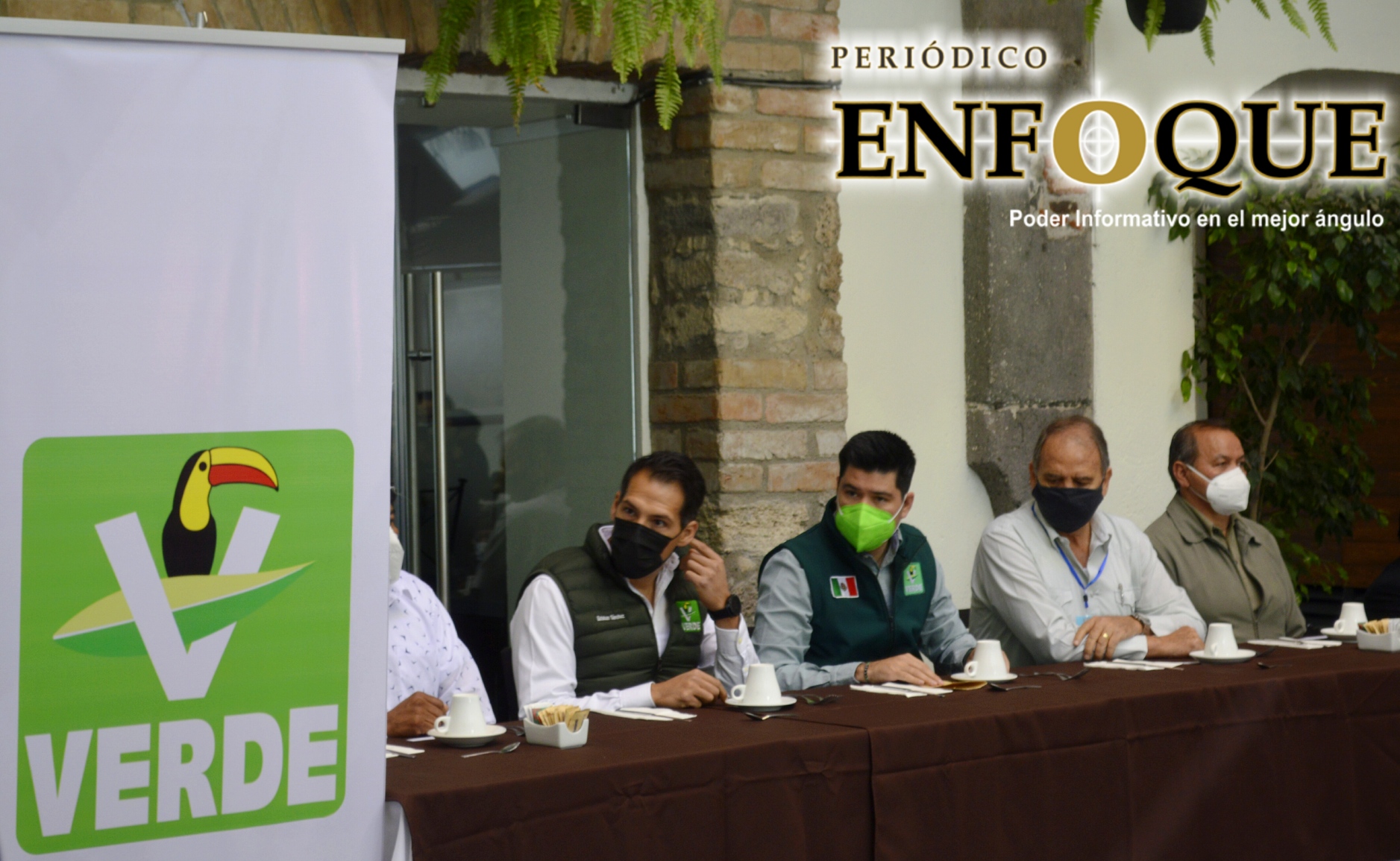 Foto: Dereck Sánchez Dirigencia del Partido Verde de Puebla presentó a sus perfiles que contendrán por el Distrito de Amozoc.
