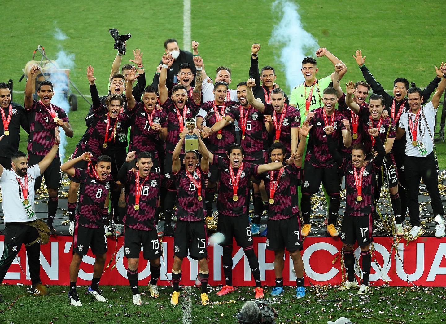 Foto: Cortesía Martes redondo para la Selección Mexicana con triunfo ante Costa Rica y título en Preolímpico
