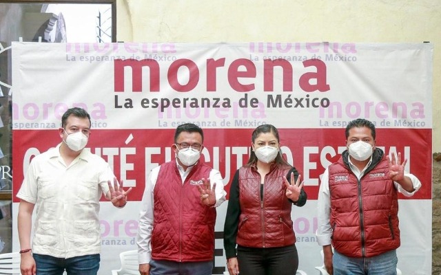 Por: Cortesía Claudia Rivera iniciará campaña electoral mientras no haya un resolutivo sobre su candidatura: Garmendia