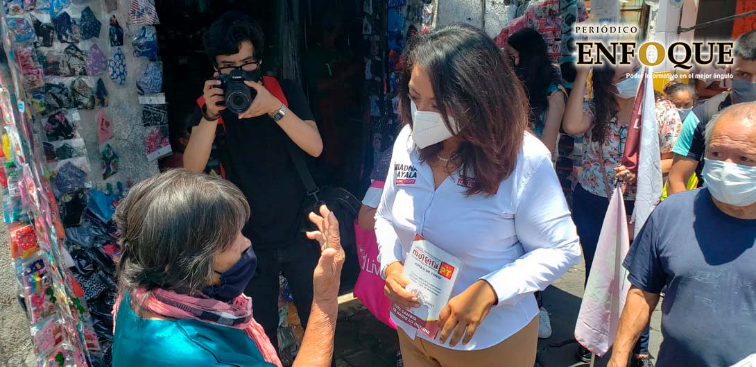 Por: Periódico Enfoque Ariadna Ayala arranca campaña por la presidencia municipal de Atlixco con tendencia ganadora y apoyo de la ciudadanía