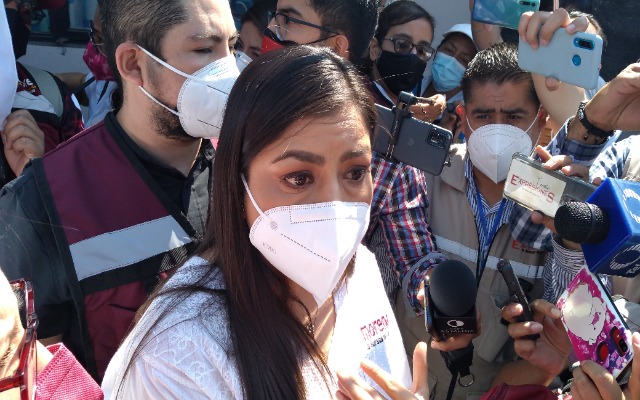 Por: Daniel Jiménez Descarta Claudia Rivera que impugnaciones reviertan su candidatura