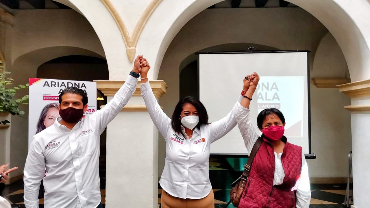 Por: Cortesía Presenta grandes propuestas de trabajo Ariadna Ayala para el desarrollo de Atlixco