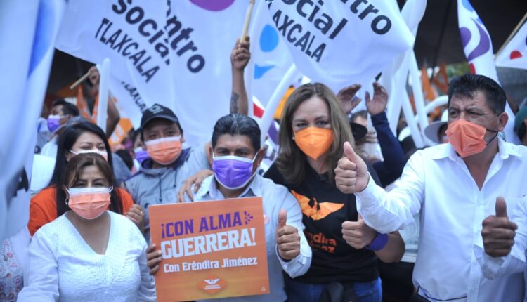 Por: Cortesía Suma fuerza Eréndira Jiménez en San Pablo del Monte